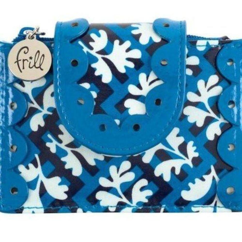 Vera Bradley Pretty Petite Wallet - Blue Lagoon - Picture 2 of 3